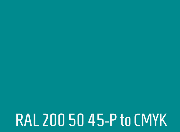 RAL 200 50 45-P to CMYK