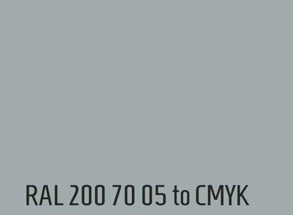 RAL 200 70 05 to CMYK