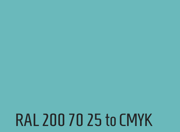 RAL 200 70 25 to CMYK