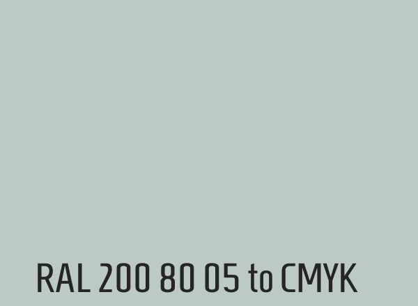 RAL 200 80 05 to CMYK