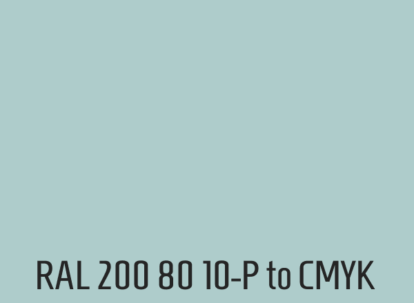 RAL 200 80 10-P to CMYK