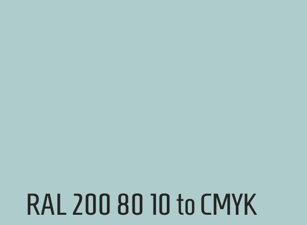 RAL 200 80 10 to CMYK