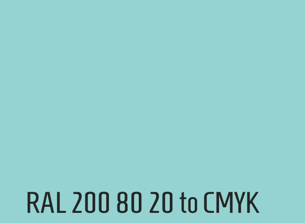 RAL 200 80 20 to CMYK