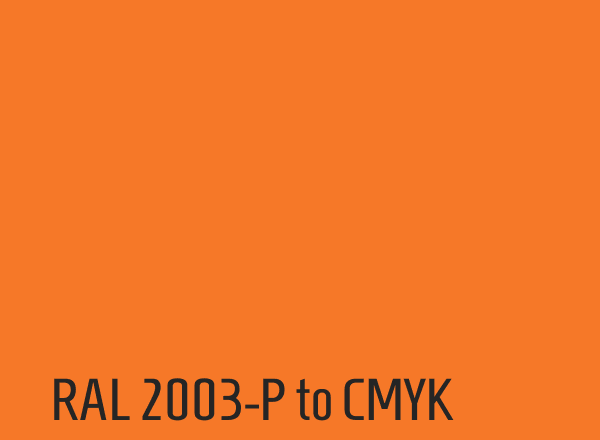 RAL 2003-P to CMYK