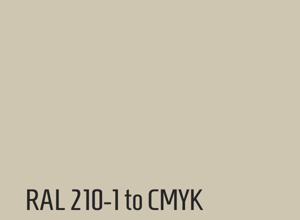 RAL 210-1 to CMYK