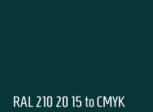 RAL 210 20 15 to CMYK