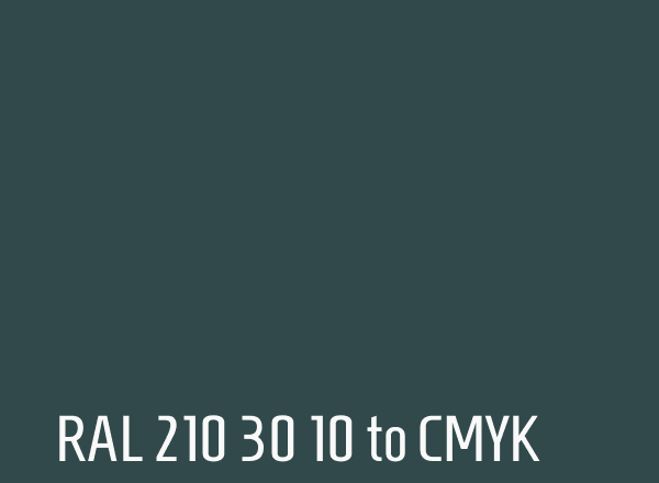 RAL 210 30 10 to CMYK