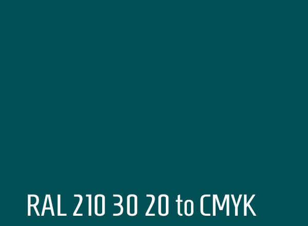 RAL 210 30 20 to CMYK