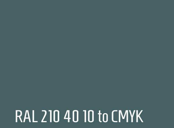 RAL 210 40 10 to CMYK