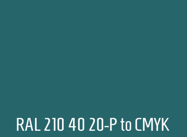 RAL 210 40 20-P to CMYK