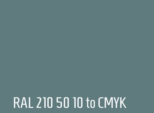 RAL 210 50 10 to CMYK