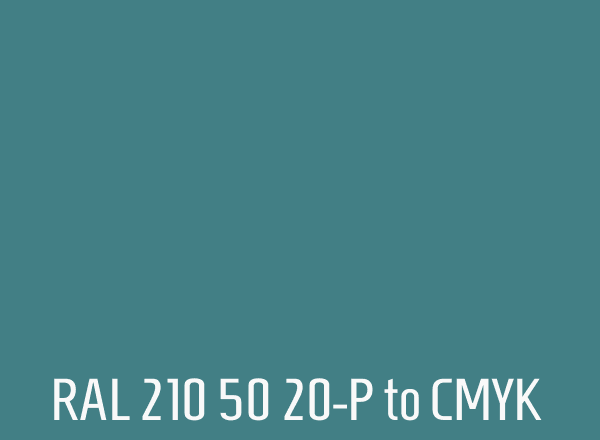 RAL 210 50 20-P to CMYK