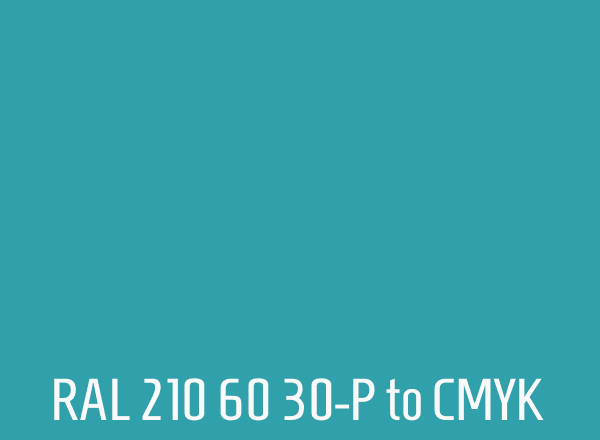 RAL 210 60 30-P to CMYK