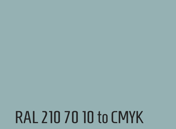 RAL 210 70 10 to CMYK