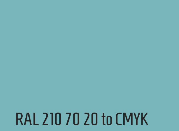 RAL 210 70 20 to CMYK