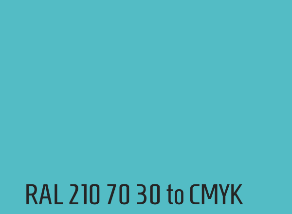 RAL 210 70 30 to CMYK