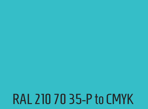 RAL 210 70 35-P to CMYK