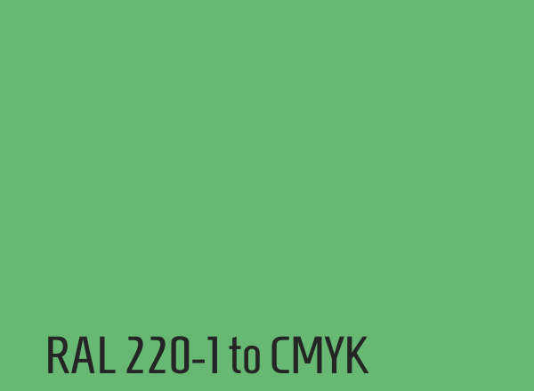 RAL 220-1 to CMYK