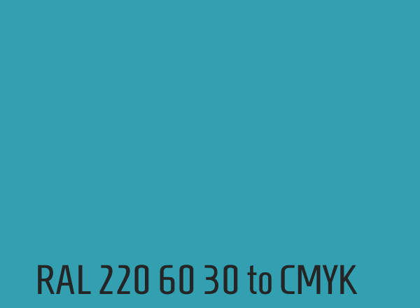 RAL 220 60 30 to CMYK