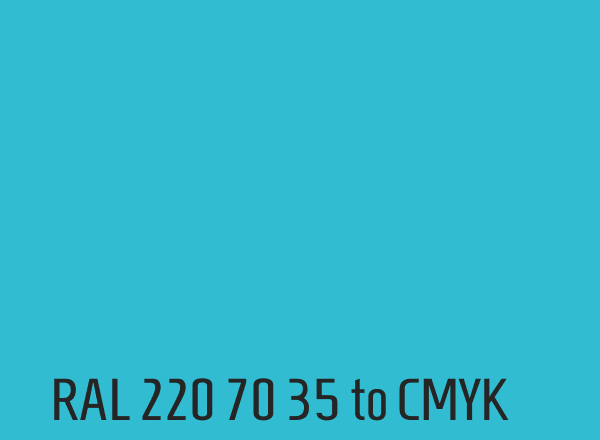 RAL 220 70 35 to CMYK