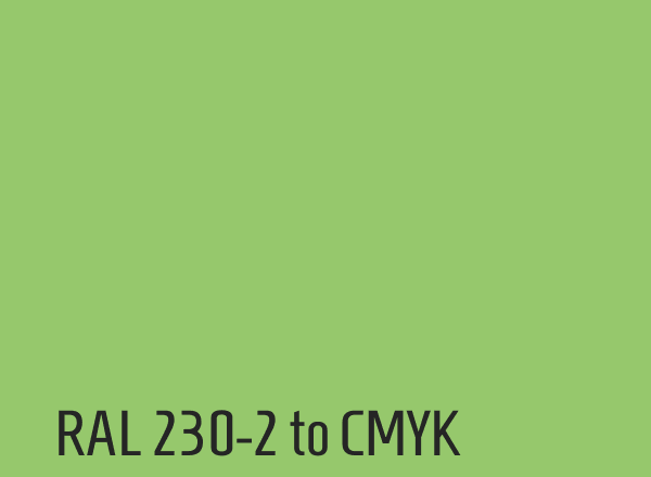 RAL 230-2 to CMYK