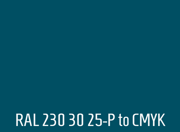 RAL 230 30 25-P to CMYK