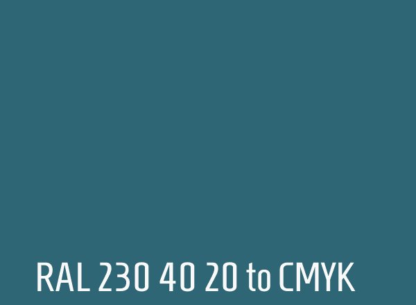 RAL 230 40 20 to CMYK