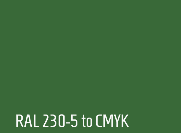 RAL 230-5 to CMYK