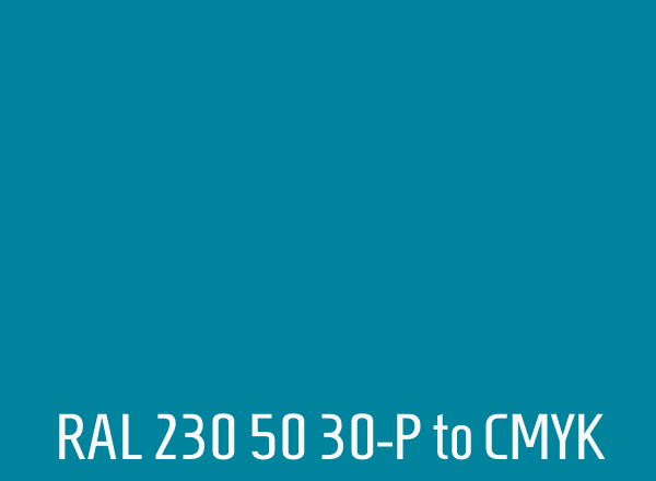 RAL 230 50 30-P to CMYK