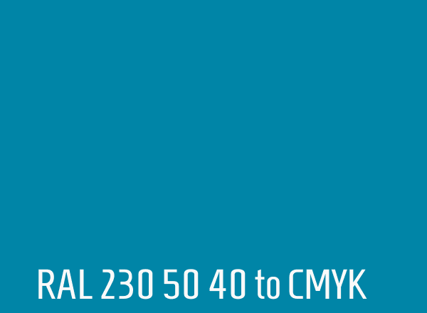 RAL 230 50 40 to CMYK