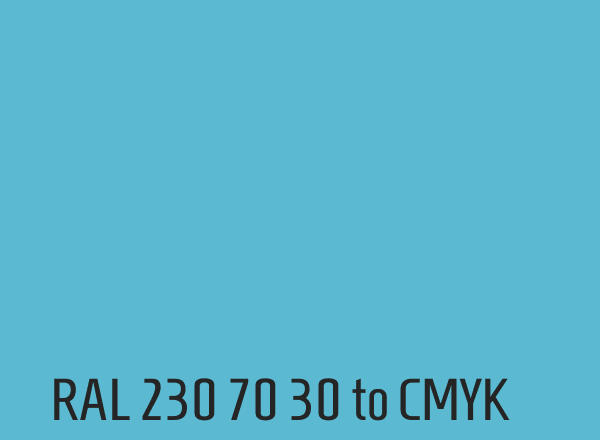 RAL 230 70 30 to CMYK