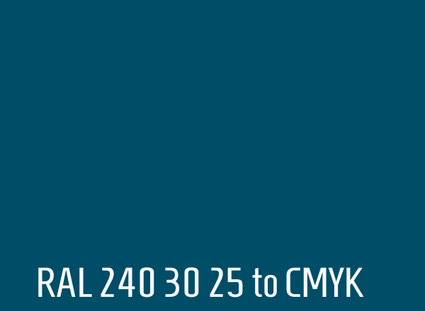 RAL 240 30 25 to CMYK