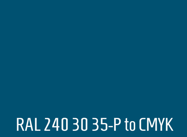 RAL 240 30 35-P to CMYK