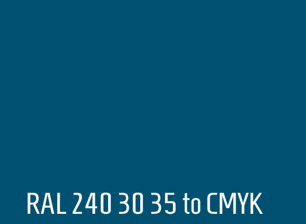 RAL 240 30 35 to CMYK