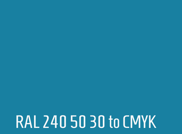 RAL 240 50 30 to CMYK