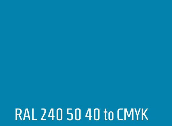 RAL 240 50 40 to CMYK
