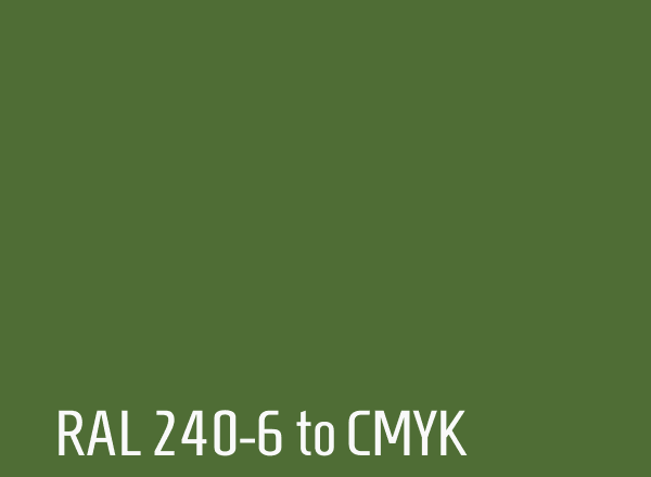 RAL 240-6 to CMYK