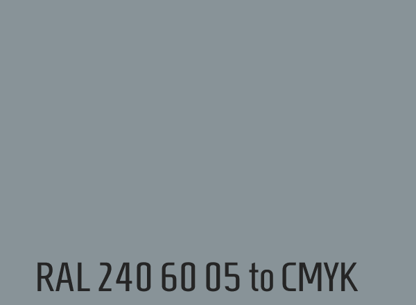 RAL 240 60 05 to CMYK