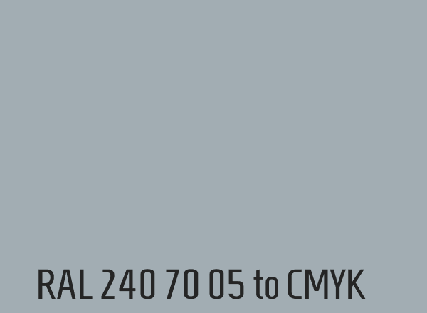 RAL 240 70 05 to CMYK