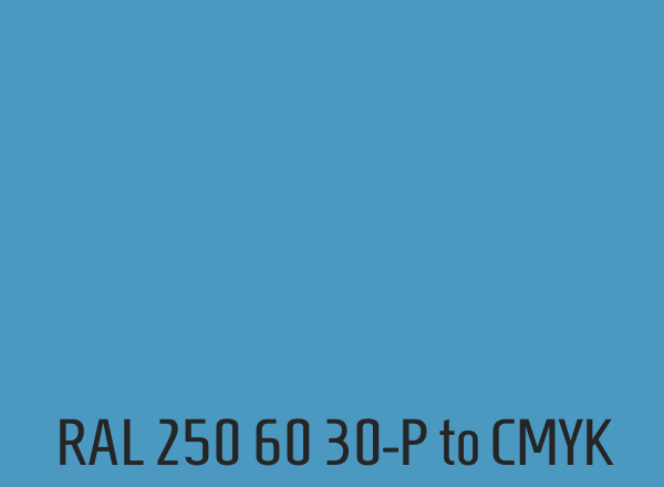 RAL 250 60 30-P to CMYK