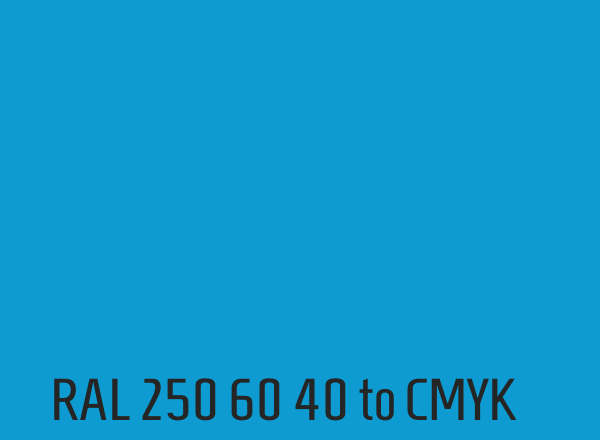 RAL 250 60 40 to CMYK