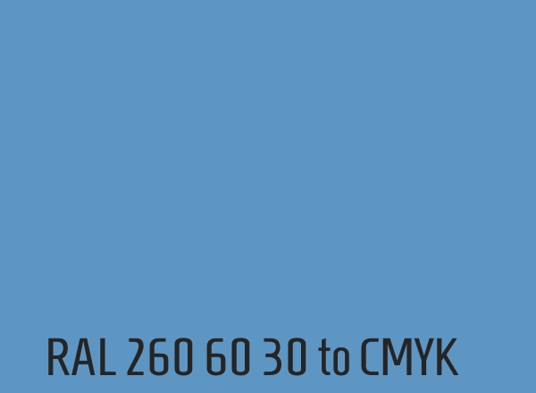 RAL 260 60 30 to CMYK
