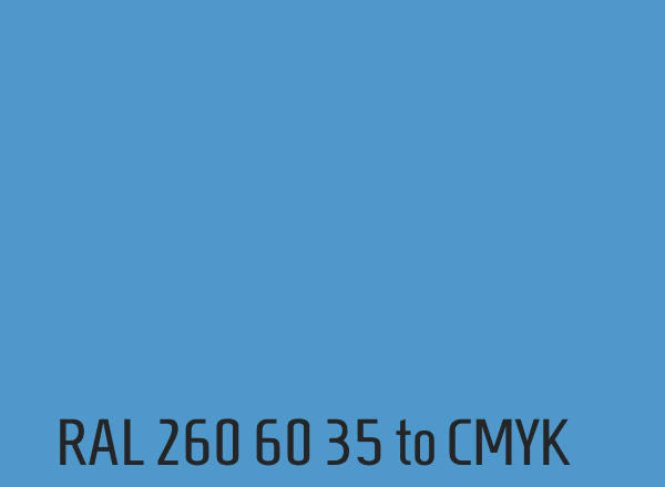 RAL 260 60 35 to CMYK