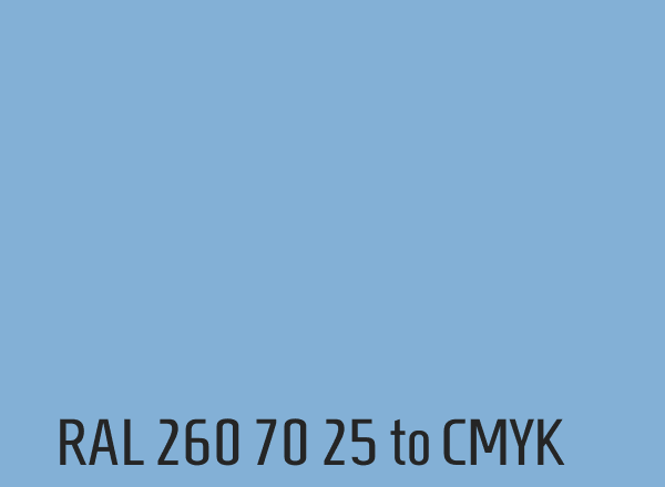 RAL 260 70 25 to CMYK