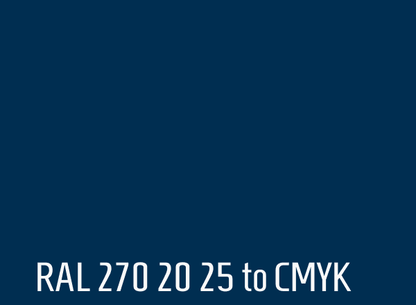 RAL 270 20 25 to CMYK