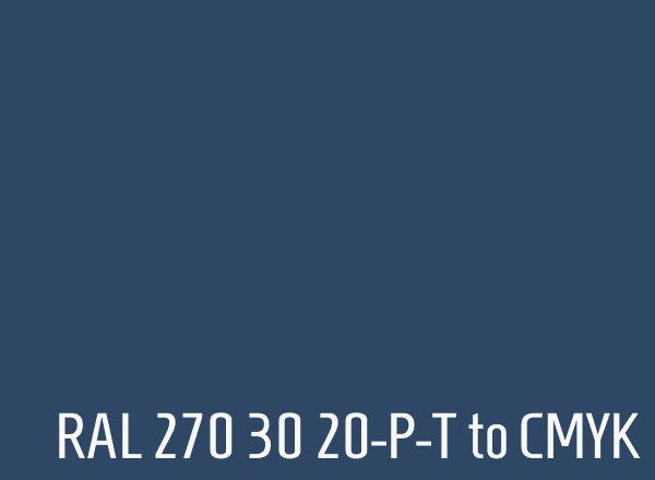 RAL 270 30 20-P-T to CMYK