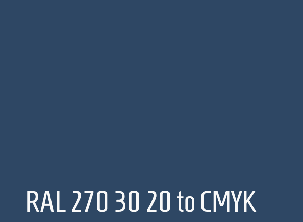 RAL 270 30 20 to CMYK