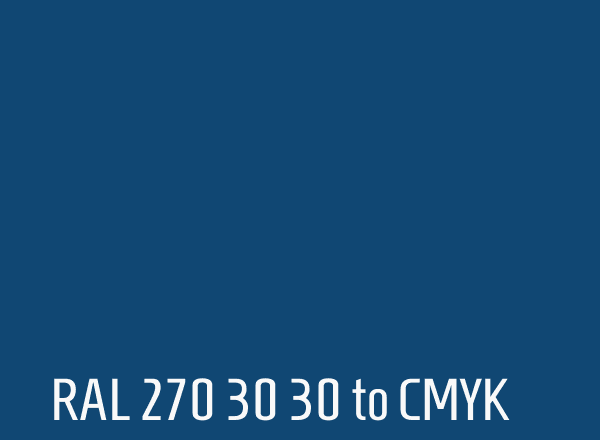 RAL 270 30 30 to CMYK