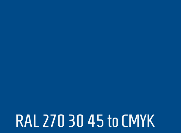 RAL 270 30 45 to CMYK