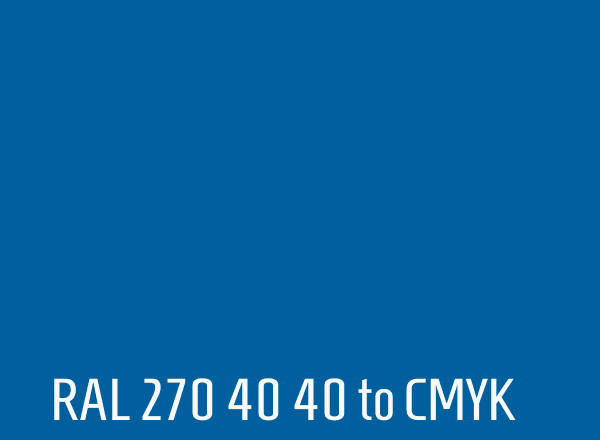 RAL 270 40 40 to CMYK